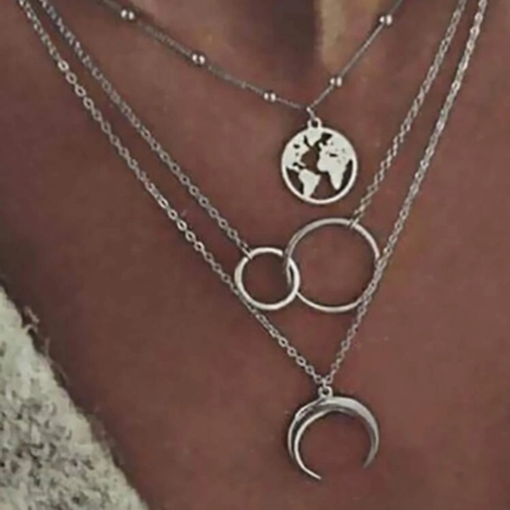 Silver necklace